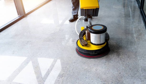 Mosaic Floor Polishing